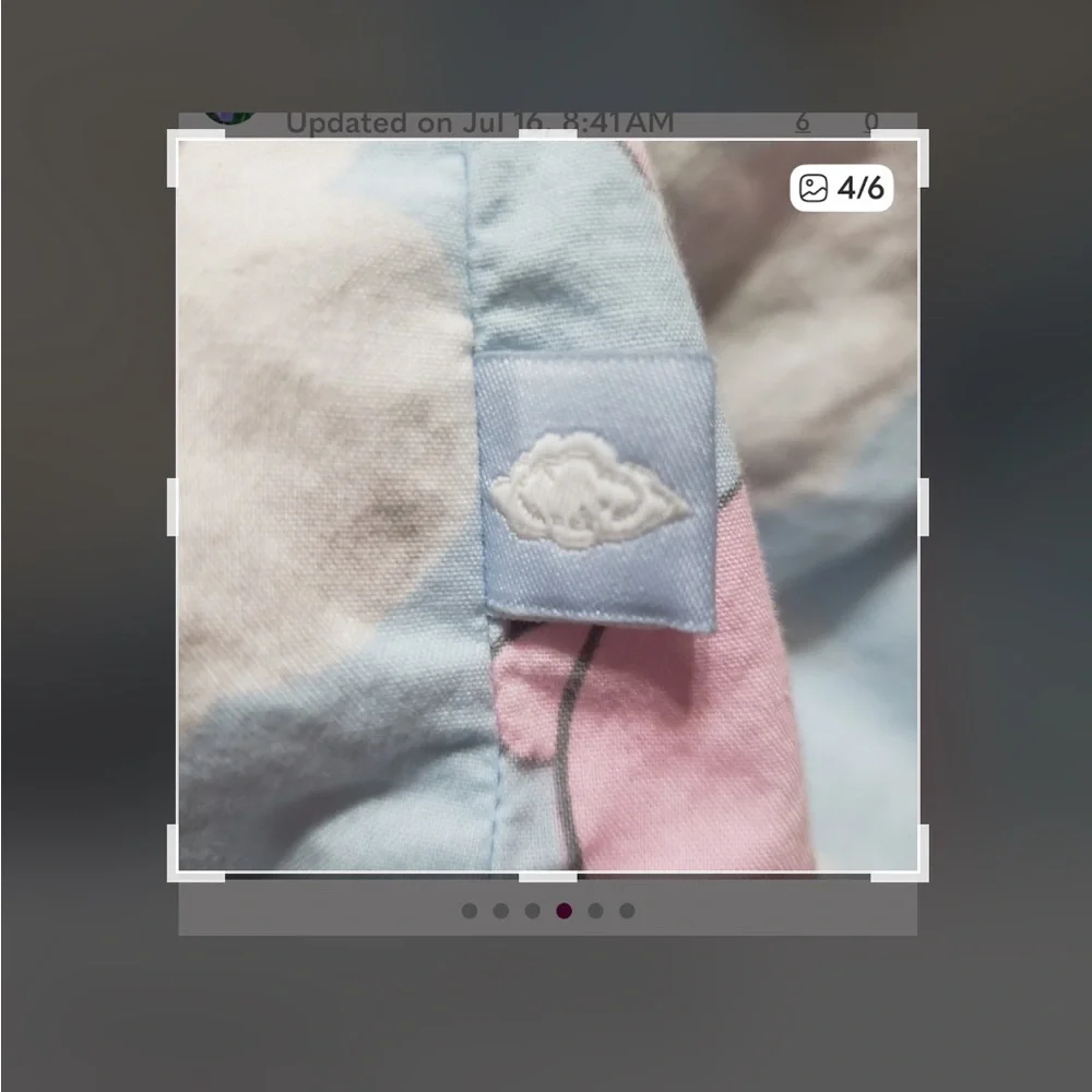 Nick & Nora Kids Pajama Set - Light Blue with Pink Flying Pigs - Picture 6 of 10